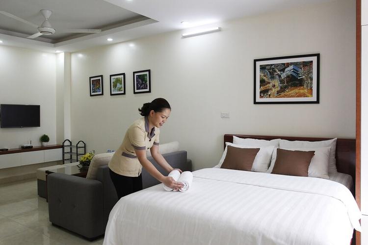 河內公寓2號愛住宿酒店住宿優惠與餐飲服務